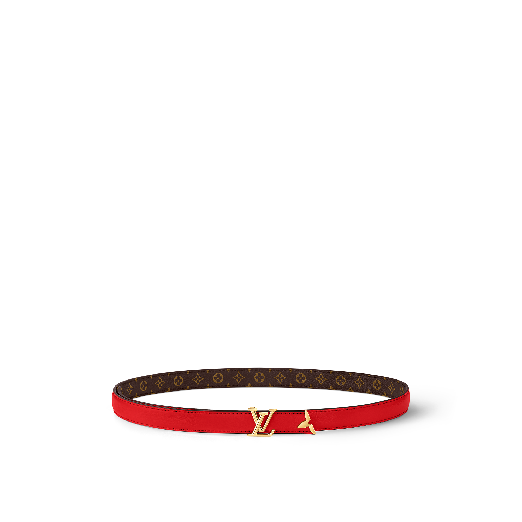 Pretty LV 20mm Reversible Belt Monogram Canvas - Accessories 